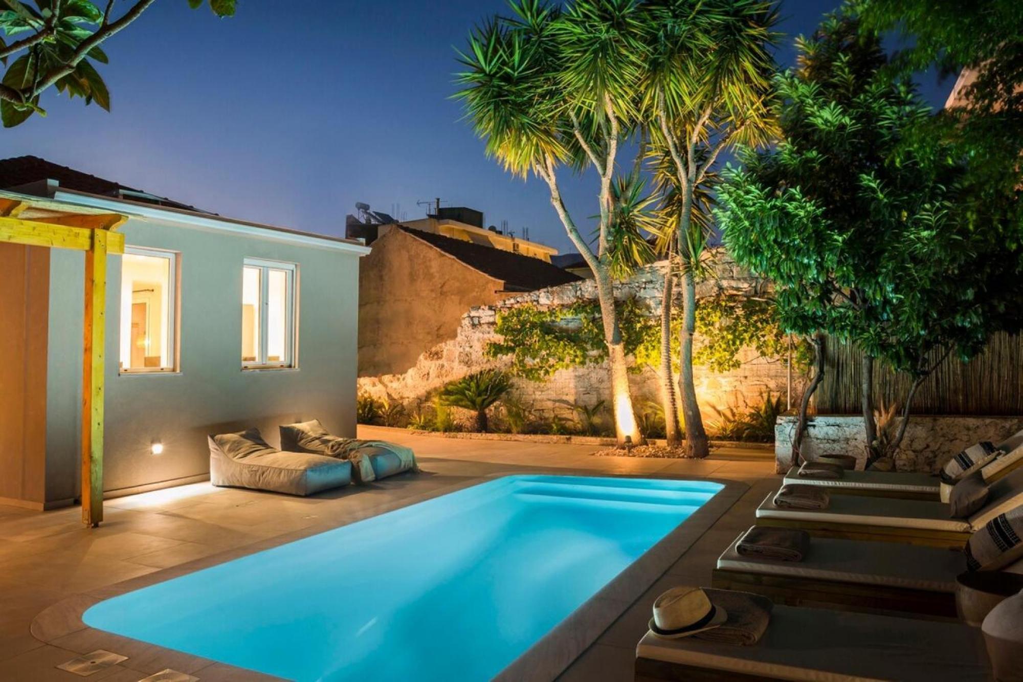 Mystique Lagoon Villa อาร์กอสโตลี ภายนอก รูปภาพ